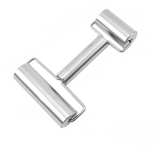 Premium Stainless Steel Non-Stick Rolling Pin for Perfect Baking