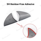 Stainless Steel Front Door Triangle Speaker Covers for Tesla Model Y Juniper 2025+