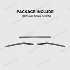 Stainless Steel Front & Rear Bumper Protector Trim for Tesla Model Y Juniper 2025+
