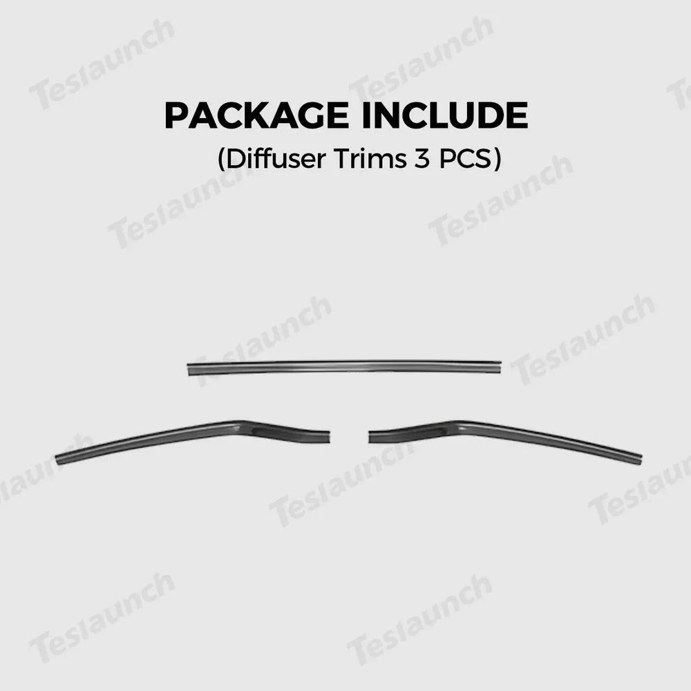 Stainless Steel Front & Rear Bumper Protector Trim for Tesla Model Y Juniper 2025+