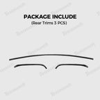 Stainless Steel Front & Rear Bumper Protector Trim for Tesla Model Y Juniper 2025+