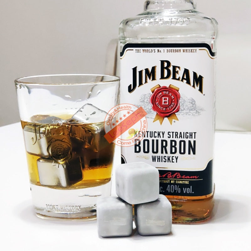 Reusable Stainless Steel Ice Cubes for Perfect Drinks