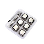 Reusable Stainless Steel Ice Cubes for Perfect Drinks
