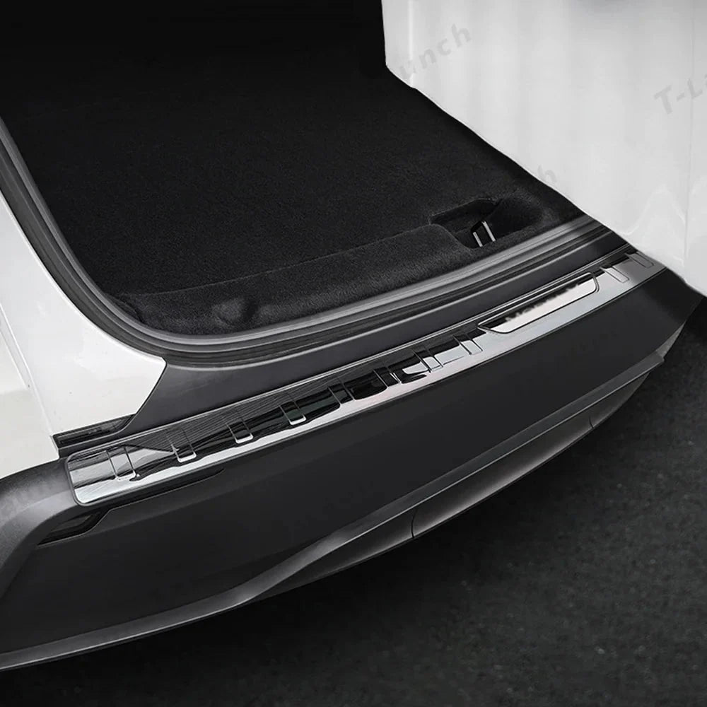Stainless Steel Rear Bumper Protector Guard for Tesla Model Y Juniper 2025+