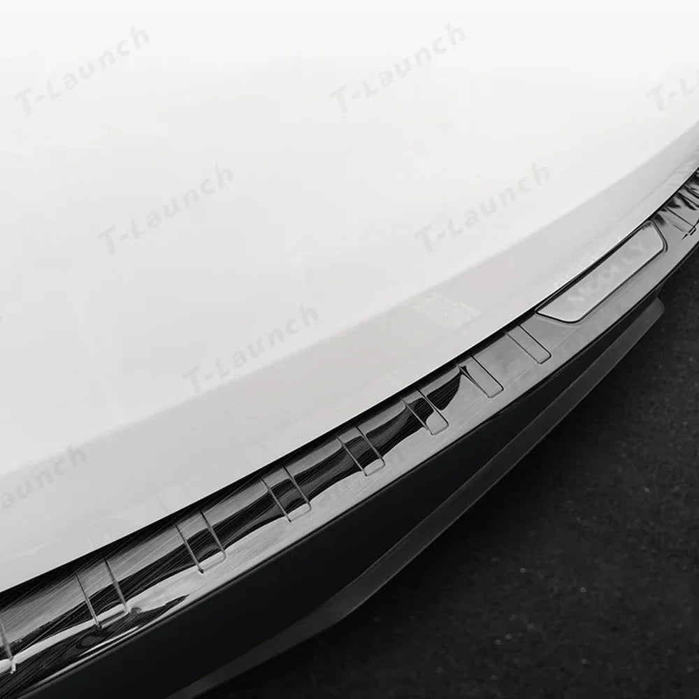 Stainless Steel Rear Bumper Protector Guard for Tesla Model Y Juniper 2025+