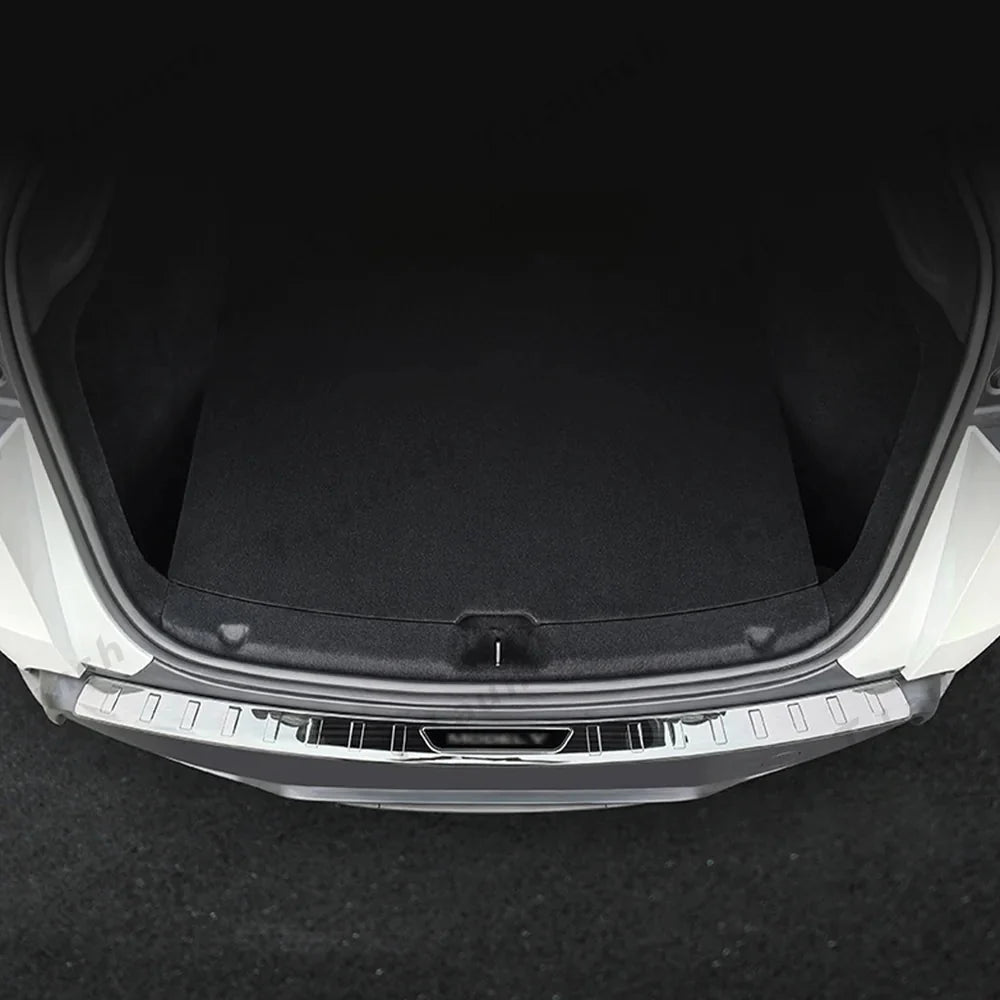 Stainless Steel Rear Bumper Protector Guard for Tesla Model Y Juniper 2025+