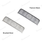 Stainless Steel Rear Console Vent Cover for Tesla Model Y Juniper 2025+