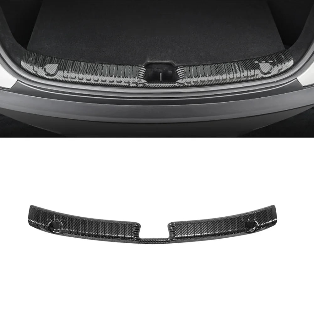 Stainless Steel Rear Trunk Sill Protector for Tesla Model Y Juniper 2025+