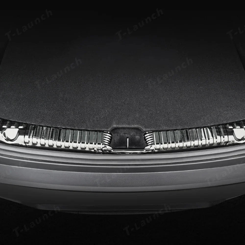 Stainless Steel Rear Trunk Sill Protector for Tesla Model Y Juniper 2025+