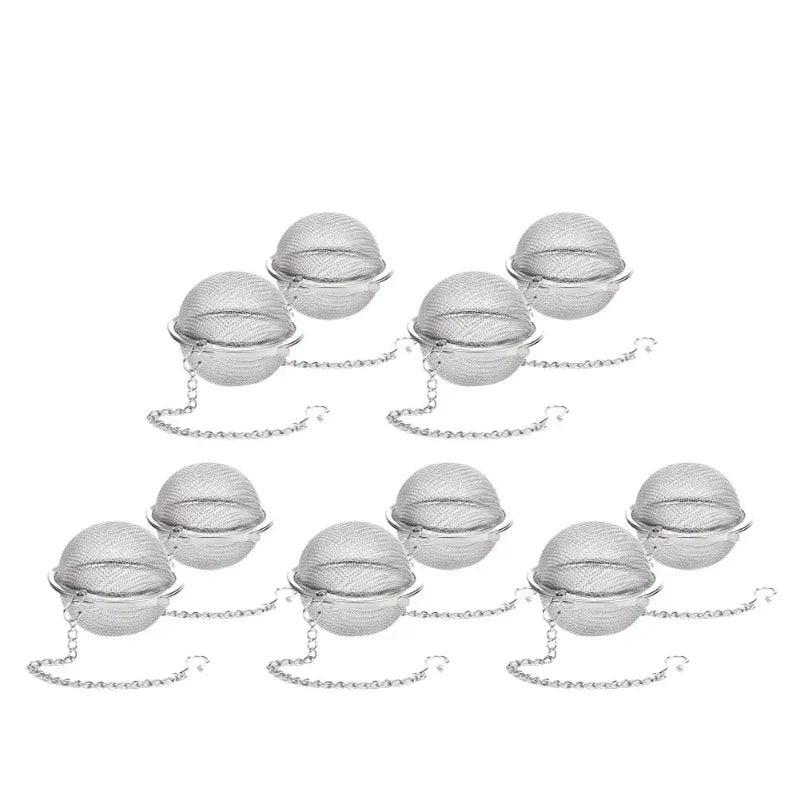 Stainless Steel Tea Ball Infuser with Chain for Perfect Tea