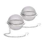 Stainless Steel Tea Ball Infuser with Chain for Perfect Tea