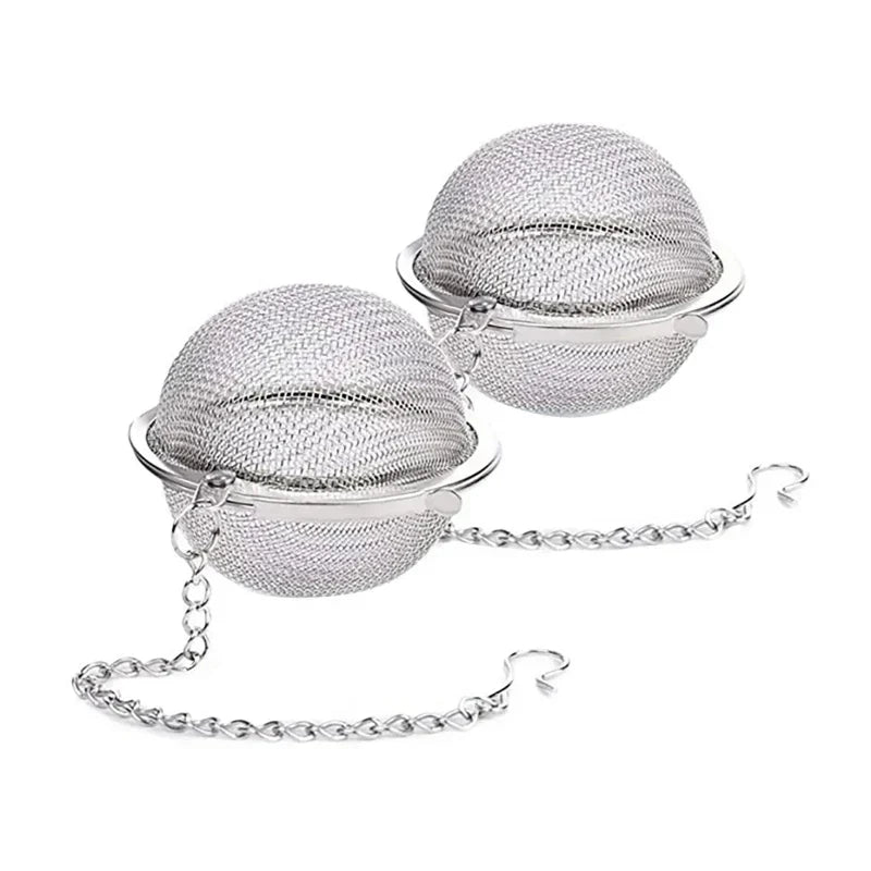 Stainless Steel Tea Ball Infuser with Chain for Perfect Tea