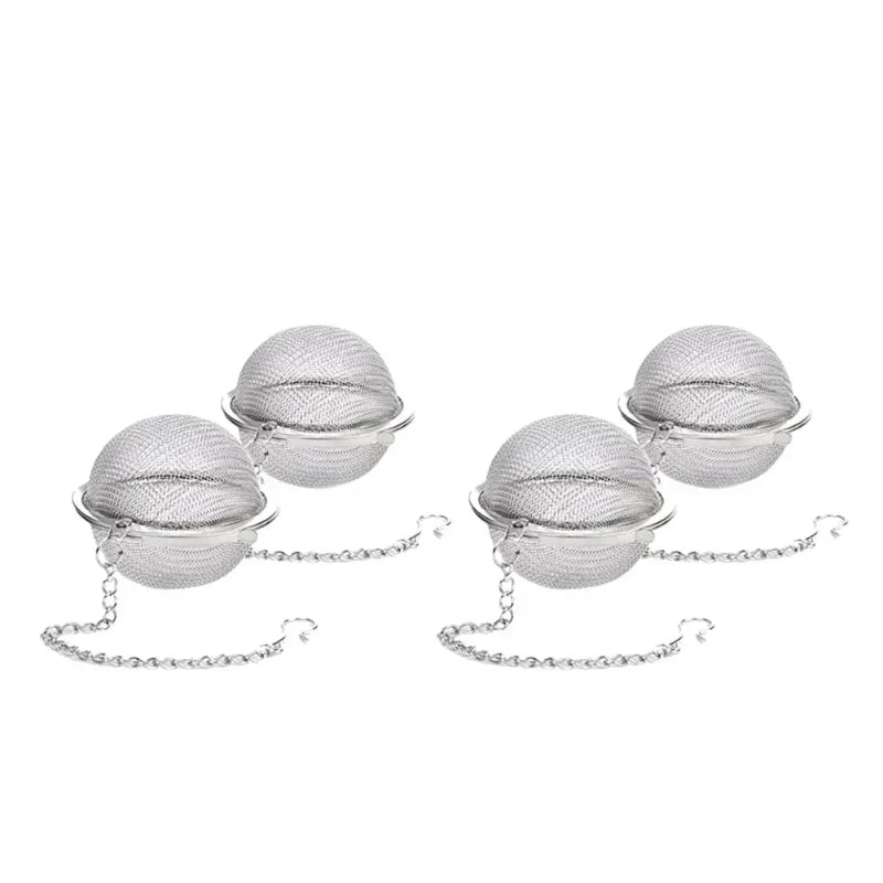 Stainless Steel Tea Ball Infuser with Chain for Perfect Tea
