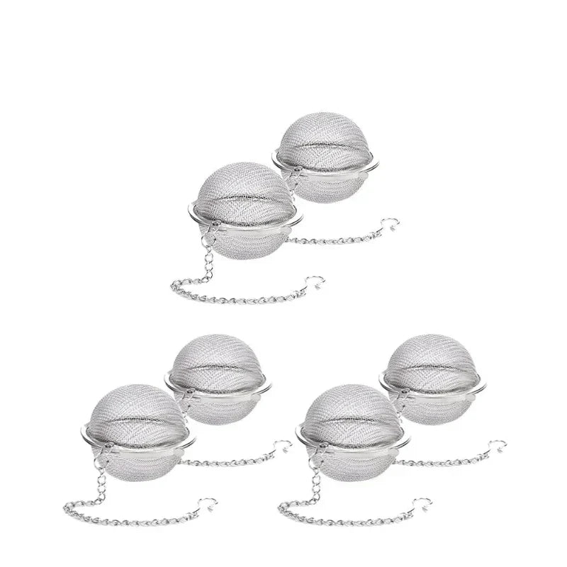Stainless Steel Tea Ball Infuser with Chain for Perfect Tea