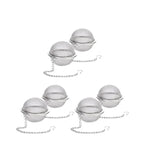 Stainless Steel Tea Ball Infuser with Chain for Perfect Tea