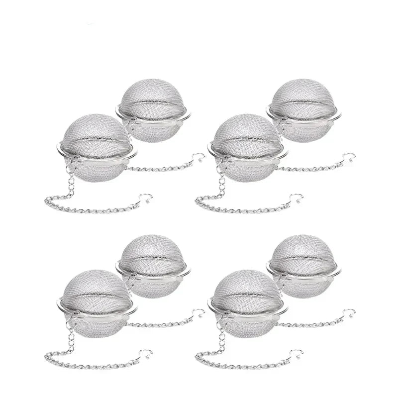 Stainless Steel Tea Ball Infuser with Chain for Perfect Tea