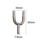 Premium U-Shaped Hose Connection Tee for Beer