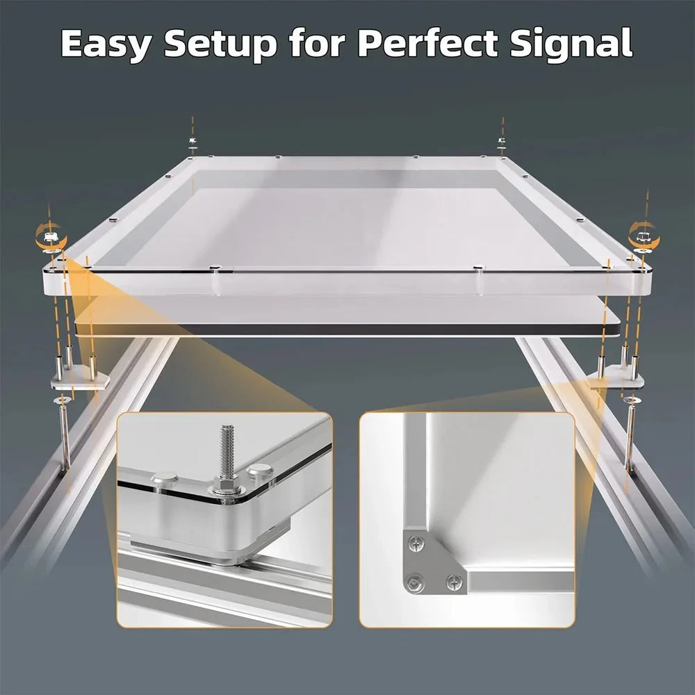 Starlink Gen 3 All-in-One Protective Cover with Integrated Flat Roof Rack Mount