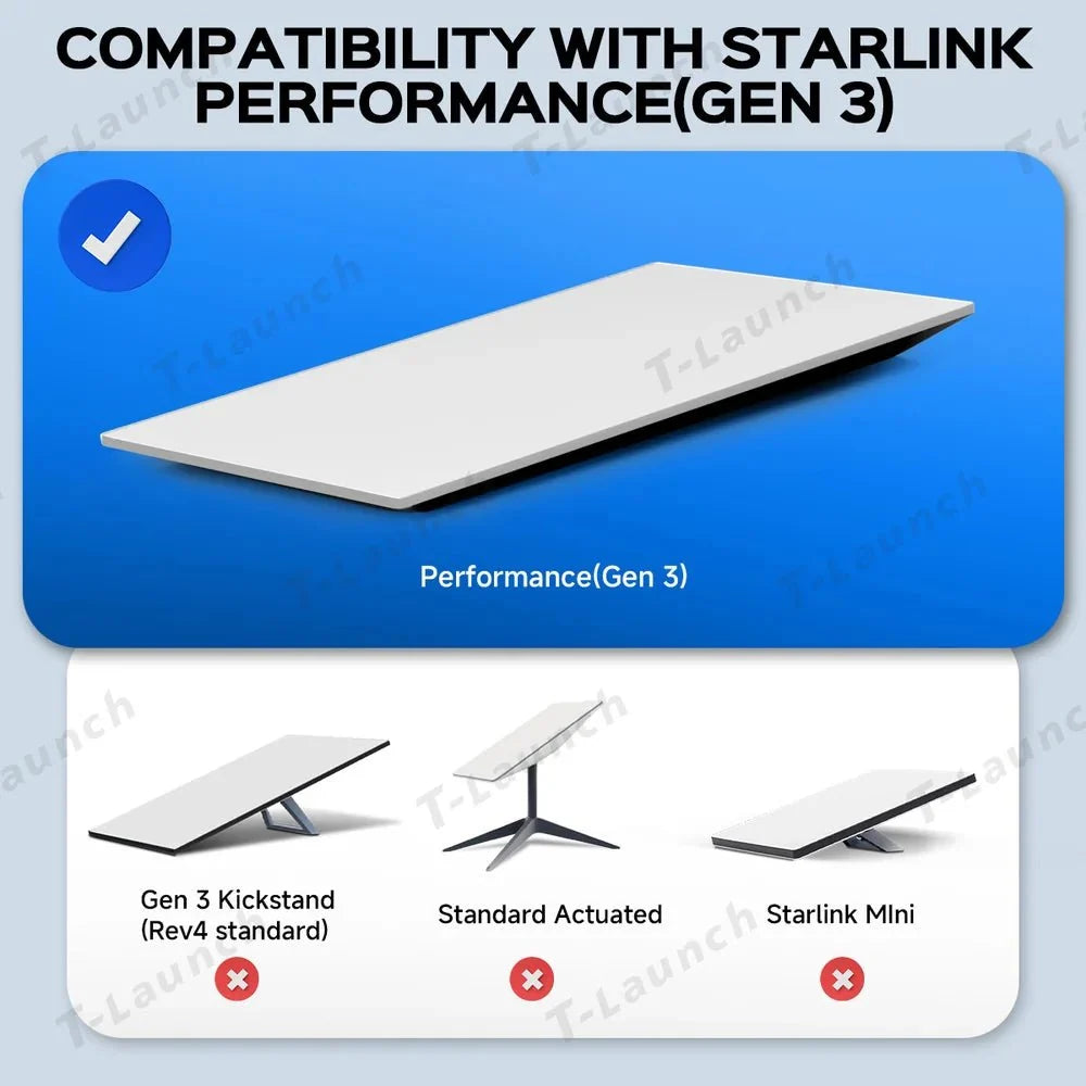 Starlink Gen 3 Performance XT60 12AWG Heavy-Duty Extension Cable - 10FT/3M