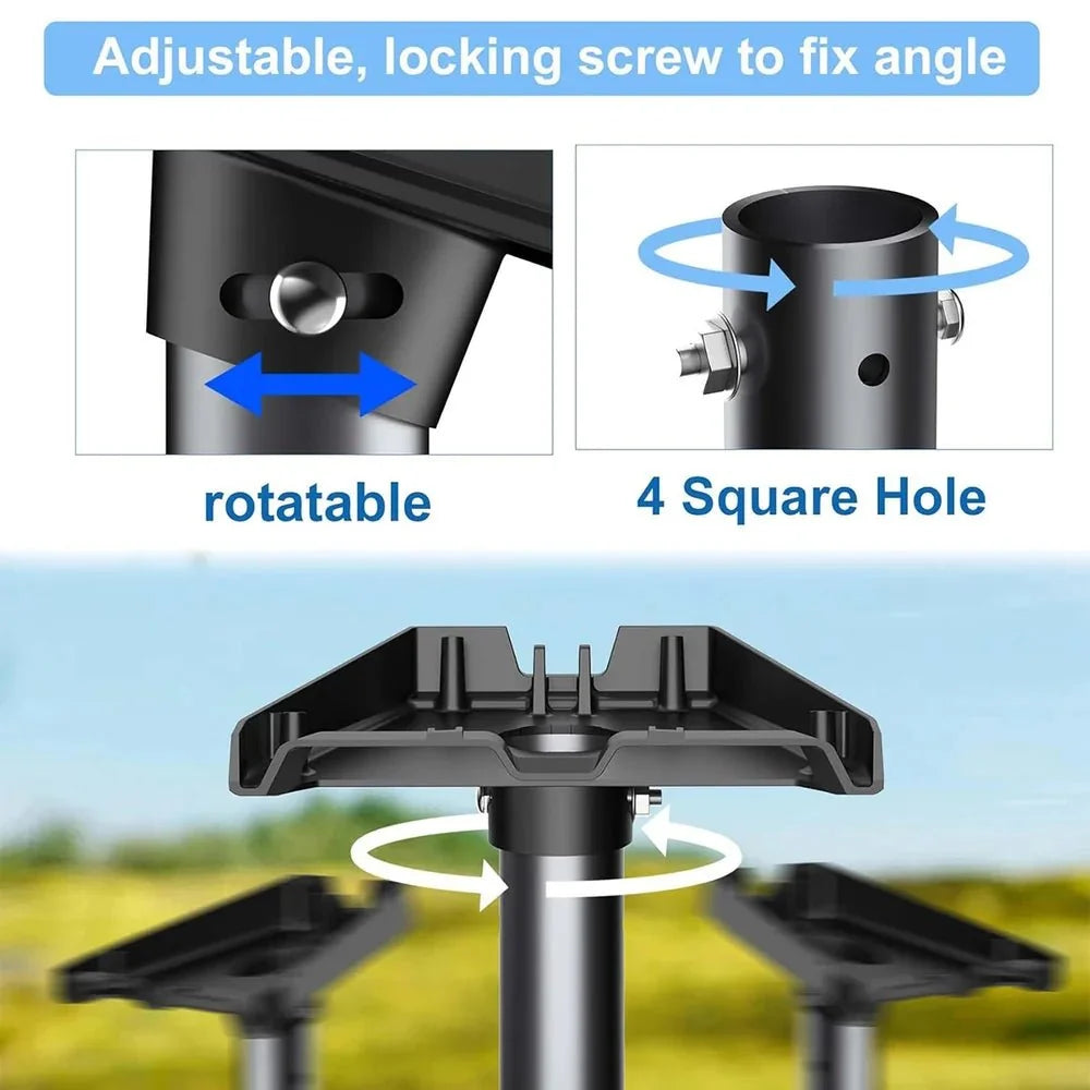 Starlink Gen 3 Roof Mount – 26" Adjustable Aluminum Bracket