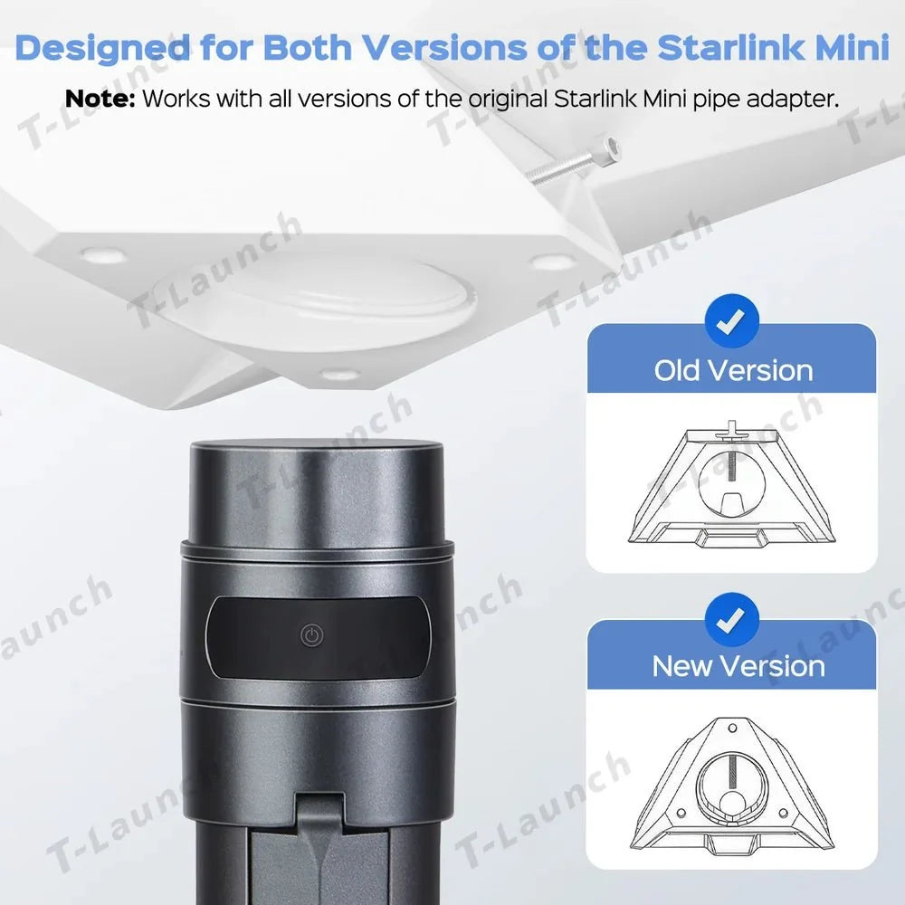 Starlink Mini Power Stand with Integrated Tripod – Compatible with All Starlink Mini Models