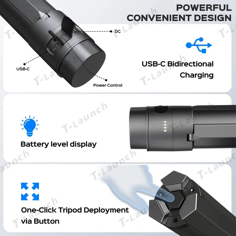 Starlink Mini Power Stand with Integrated Tripod – Compatible with All Starlink Mini Models