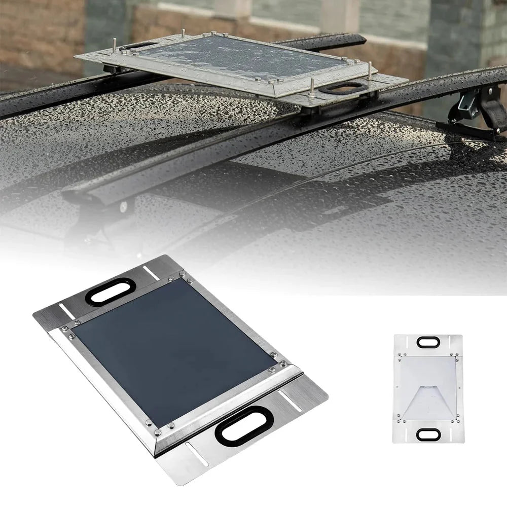 Starlink Mini T-Slot Roof Rack Mount with Stainless Steel Frame & PC Shell Cover