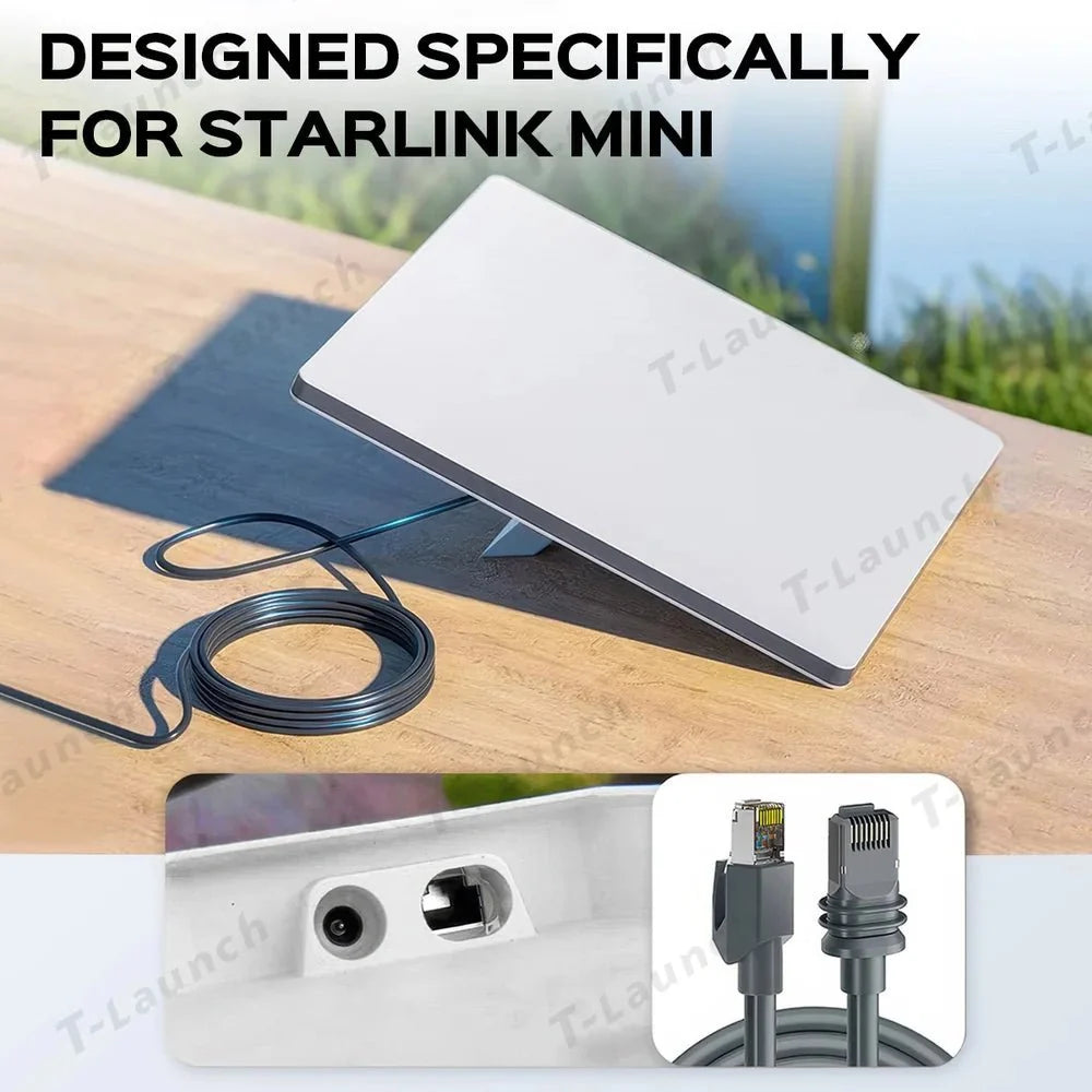 Starlink to RJ45 Ethernet Cable for Starlink Mini