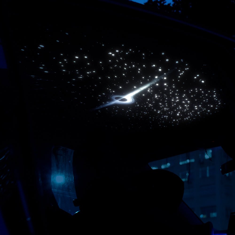 Starry Sky Sunroof Projector Ambient Lighting for Tesla丨 Galaxy Lighting Effect