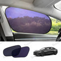Static Cling Mesh Insulated Side Window Sunshade For Tesla Model 3