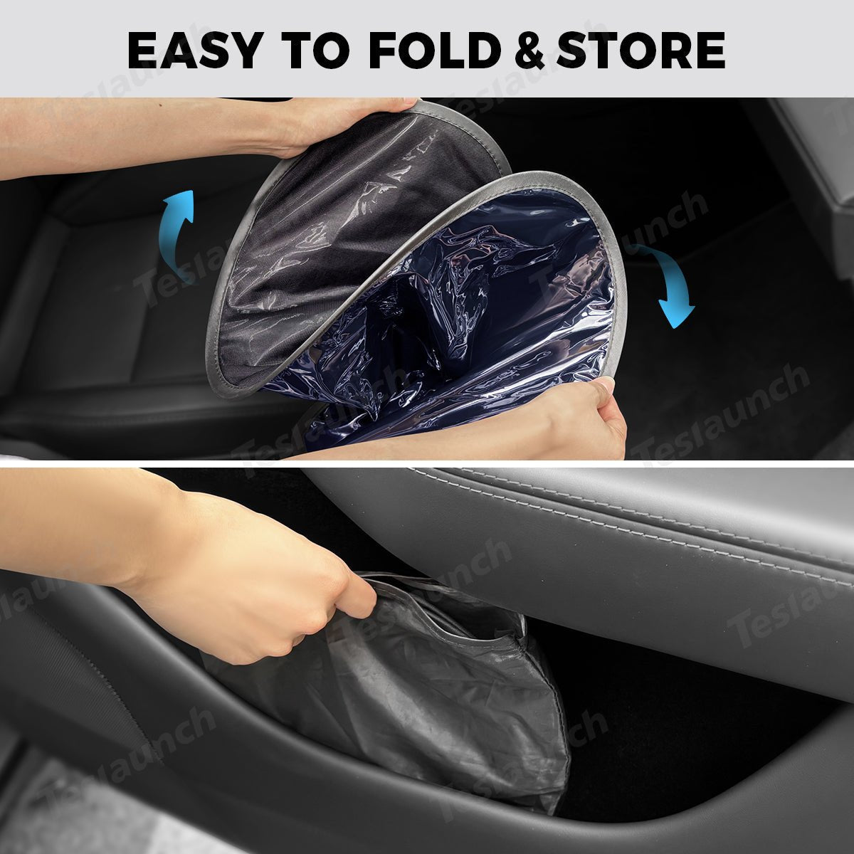 Static Cling Mesh Insulated Side Window Sunshade For Tesla Model 3