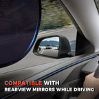 Static Cling Mesh Insulated Side Window Sunshade For Tesla Model 3