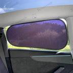 Static Cling Mesh Insulated Side Window Sunshade For Tesla Model Y