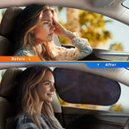 Static Cling Mesh Insulated Side Window Sunshade For Tesla Model Y