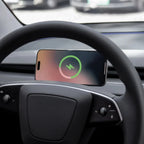 Steering Wheel Magnetic MagSafe Wireless Charging Phone Holder for Tesla Model 3 Highland Standard 2025+