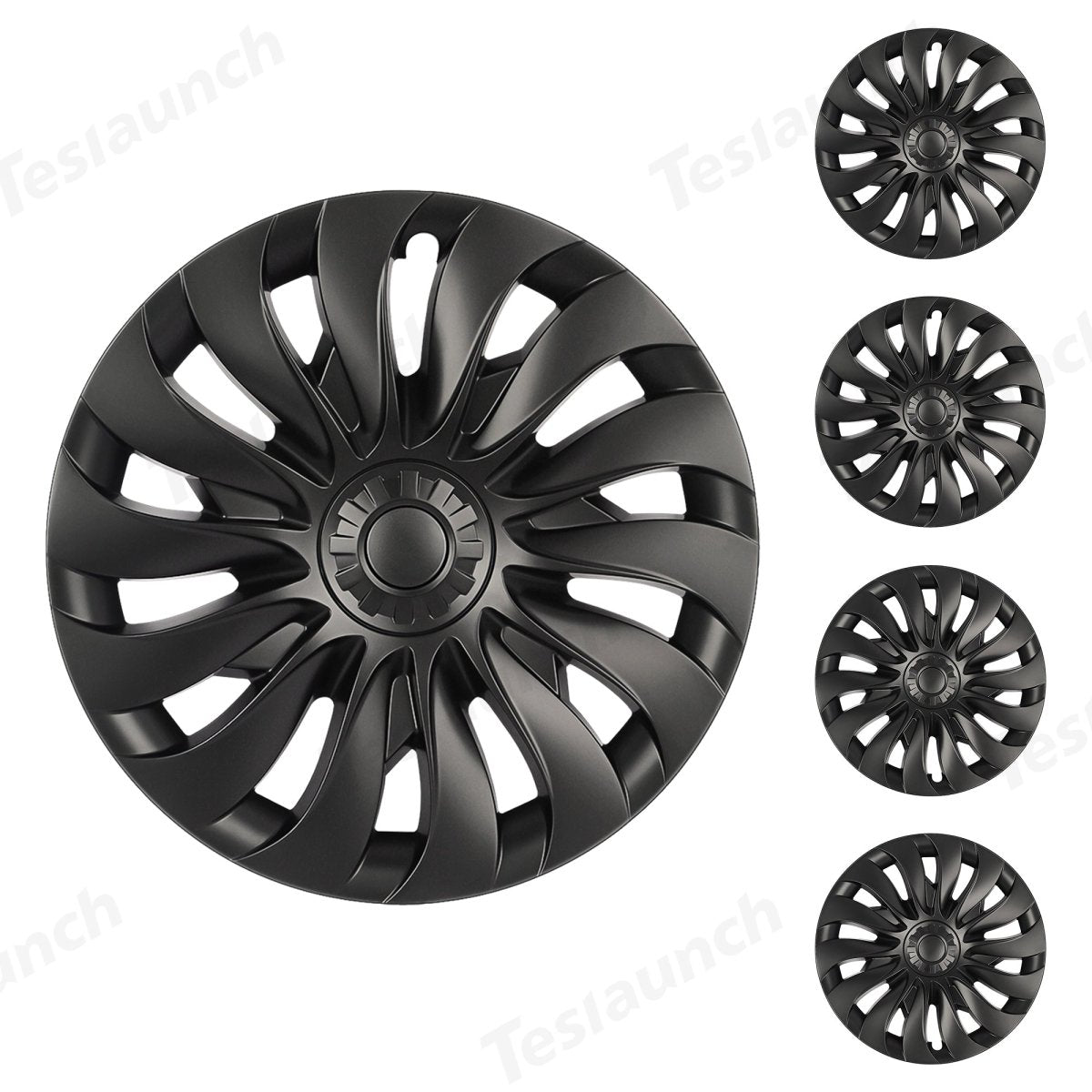 Storm Style Full Cover Wheel Hubcap For Tesla 2024+ Model 3 Highland 18-inch Wheels (4PCS)