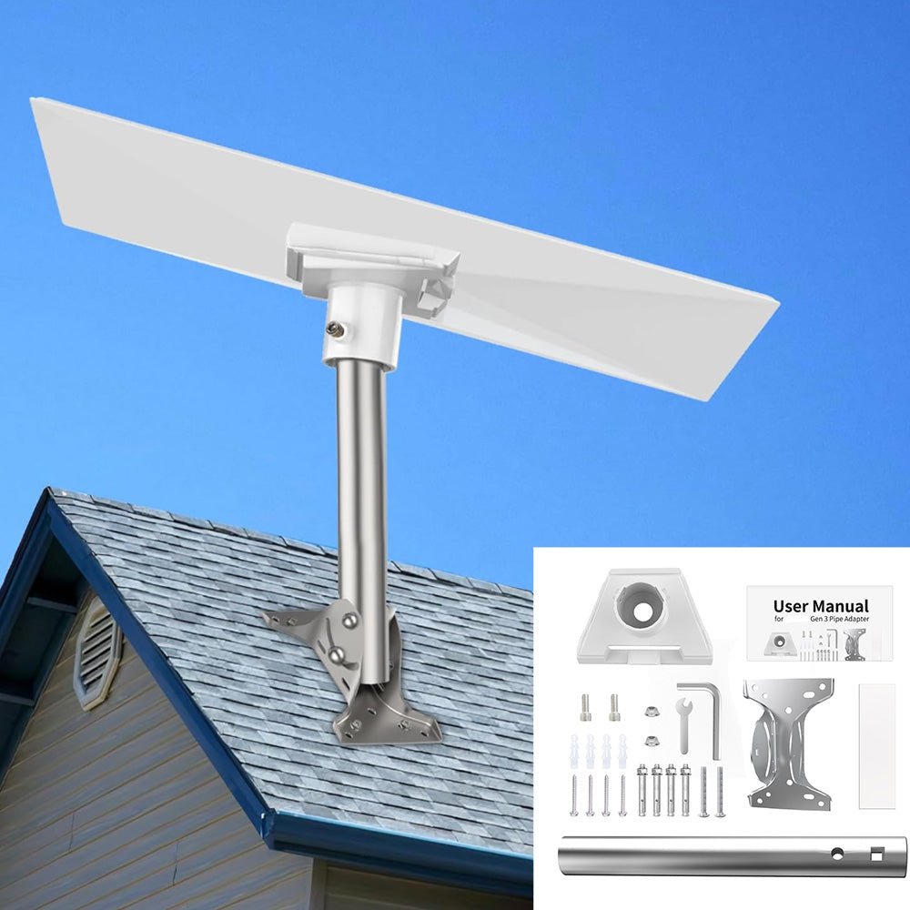 Straight Pipe Roof Mount Kit for Starlink Gen 3