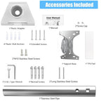 Straight Pipe Roof Mount Kit for Starlink Gen 3