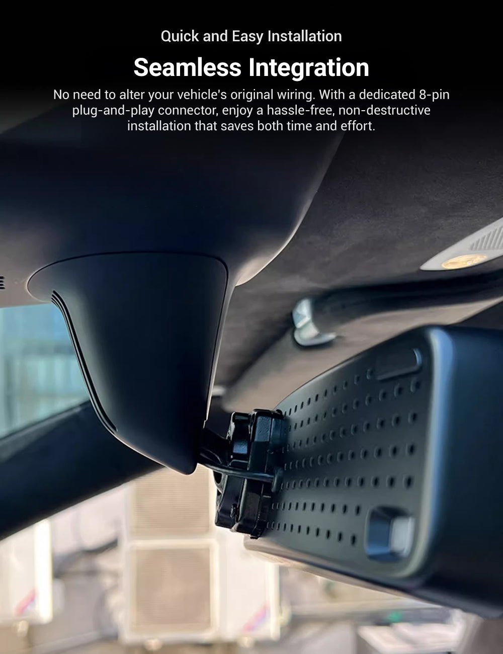 Streaming Rearview Mirror Recorder for Model 3 Highland / Model Y Juniper (HW4.0) | Miroken