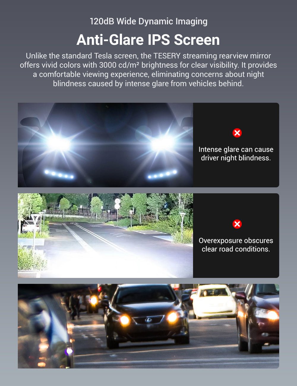 Streaming Rearview Mirror Recorder for Model 3 Highland / Model Y Juniper (HW4.0) | Miroken