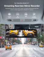 Streaming Rearview Mirror Recorder for Model 3 Highland / Model Y Juniper (HW4.0) | Miroken