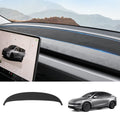 Suede Sunshade Dashboard Mat – UV Protection & Anti-Glare for Tesla Model Y Juniper 2025+