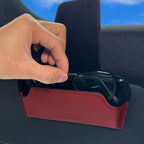 Sun Visor Glasses Case for Tesla