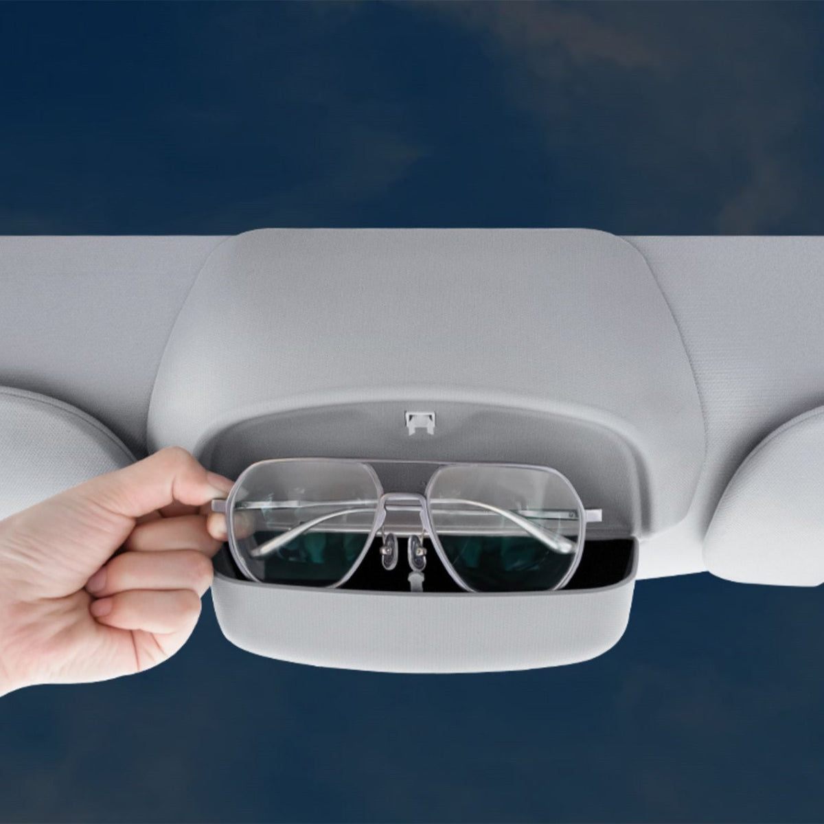 Sunglass Holder Storage Clip for Model Y | Miroken