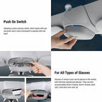 Sunglass Holder Storage Clip for Model Y | Miroken
