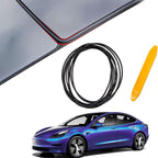 Sunroof Rubber Seal Wind Noise Reduction Kit for Tesla Model Y 2020-ON