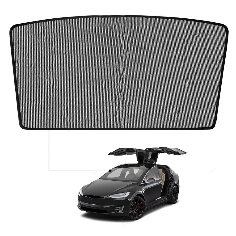 Sunroof Sunshade (Front Sun Visor) for Tesla Model X (2015-2026) Accessories