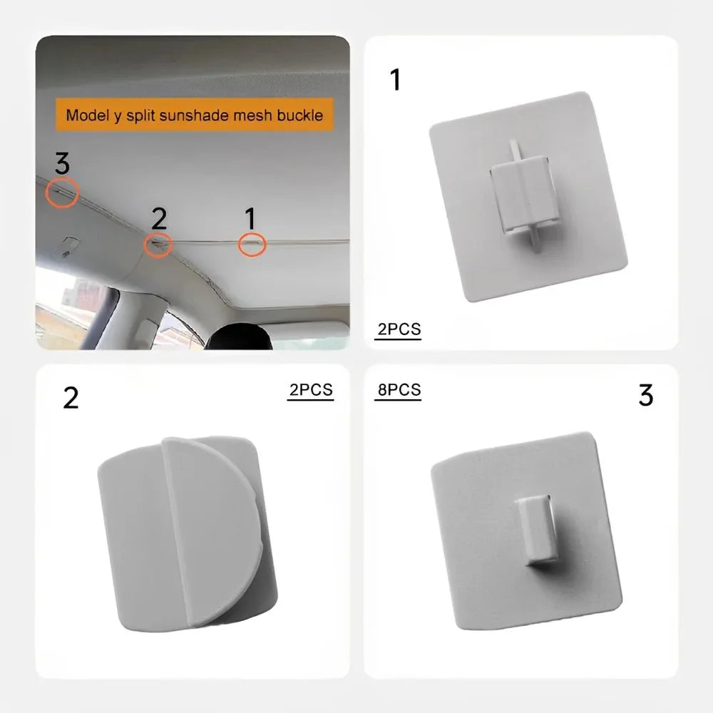 Sunshade Clips- Fits All Model