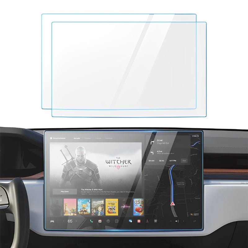 Tempered Glass Screen Protector for Model S/X (2021+)