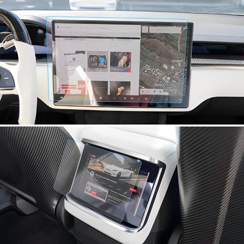 Tempered Glass Screen Protector for Model S/X (2021+)